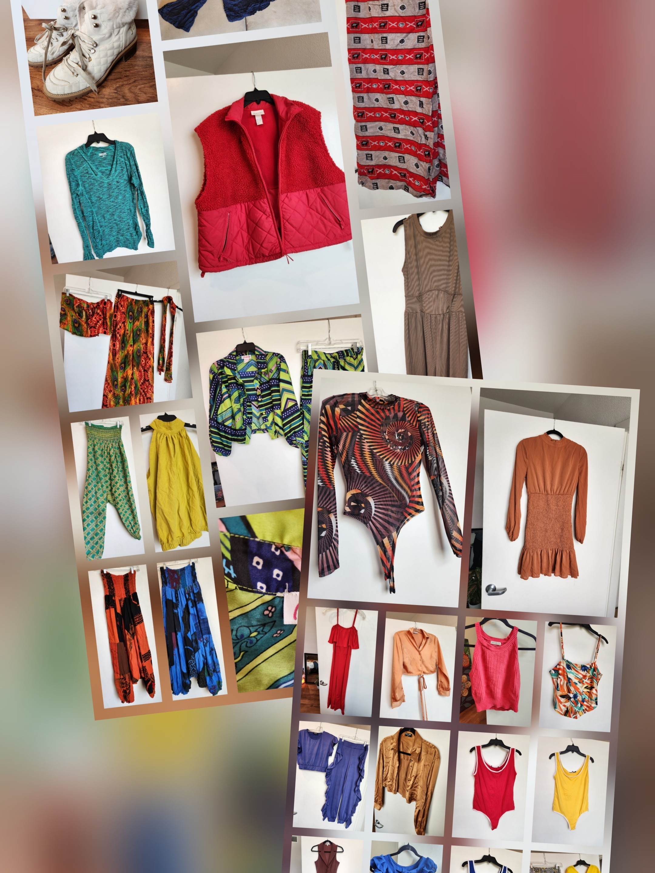 Womens Mixed 30+ Pcs Clothes Plus Juicy Couture Boots Size 8